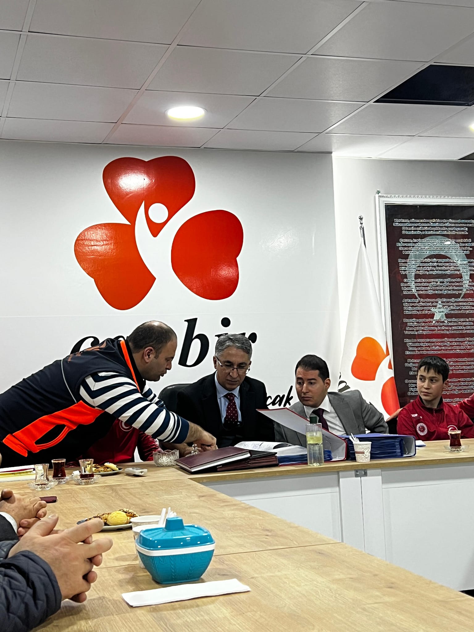 Başkanla Fotoğraflarımız