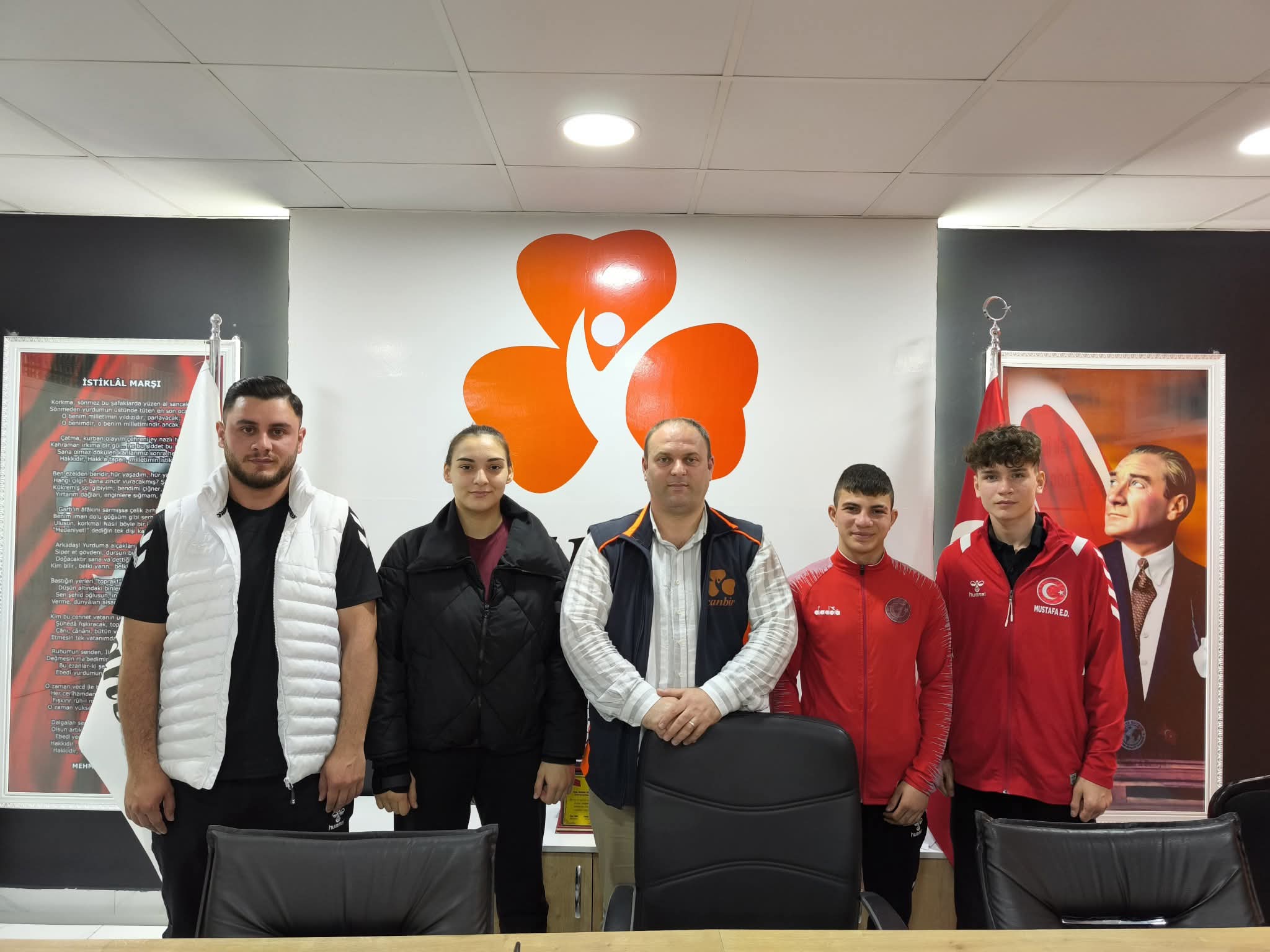 Başkanla Fotoğraflarımız